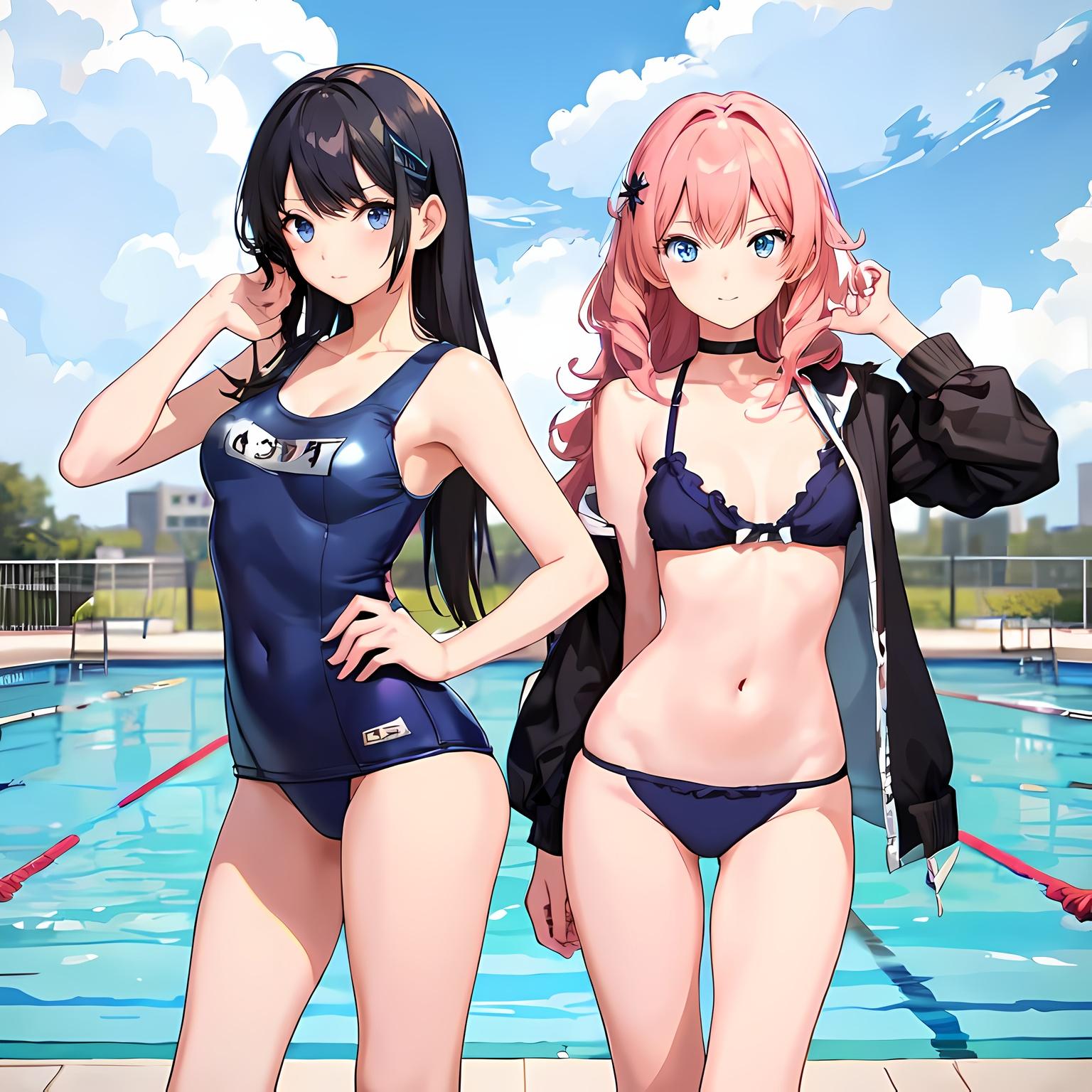 学校プール