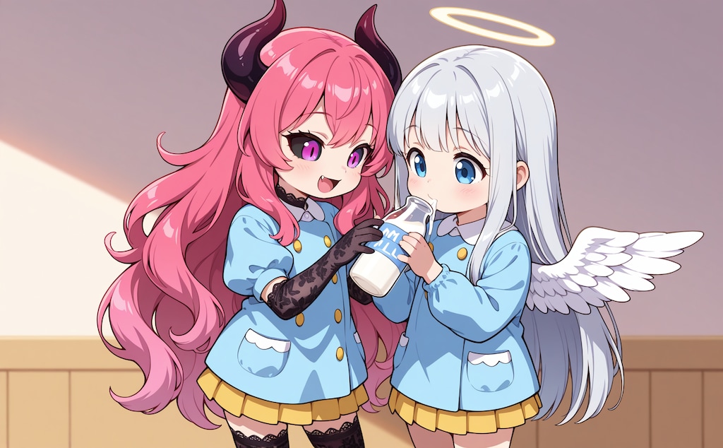 天使と悪魔な園児達