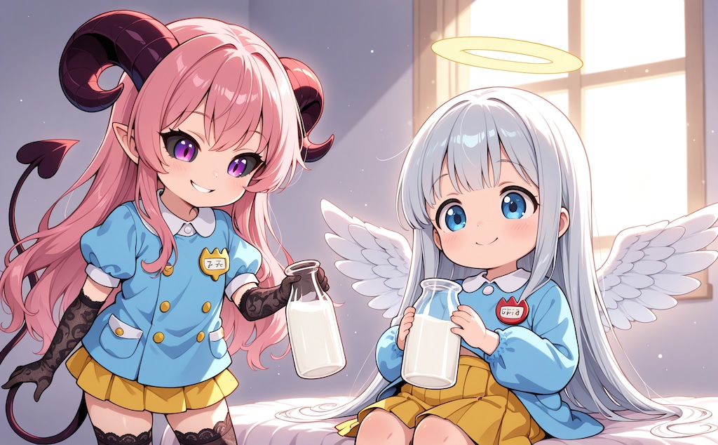 天使と悪魔な園児達