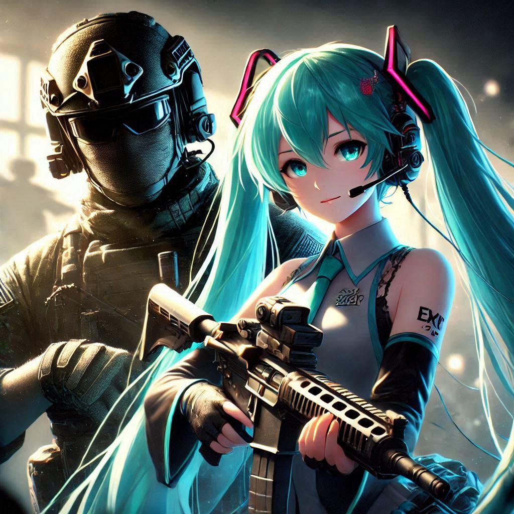 レインボーシックスシージと初音ミク | の人気AIイラスト・グラビア