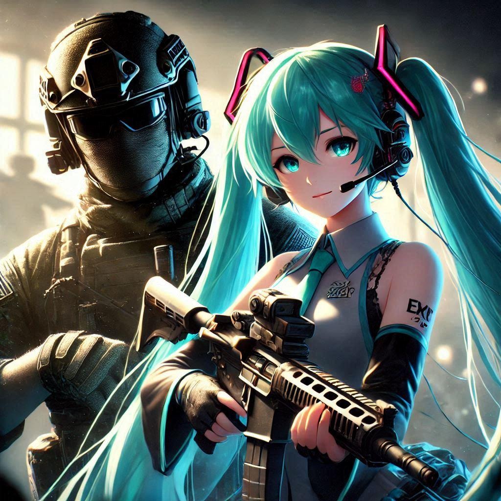 レインボーシックスシージと初音ミク