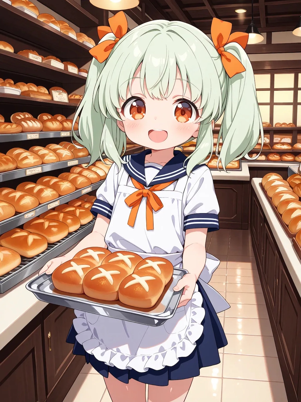 ベーカリーが大忙し！5