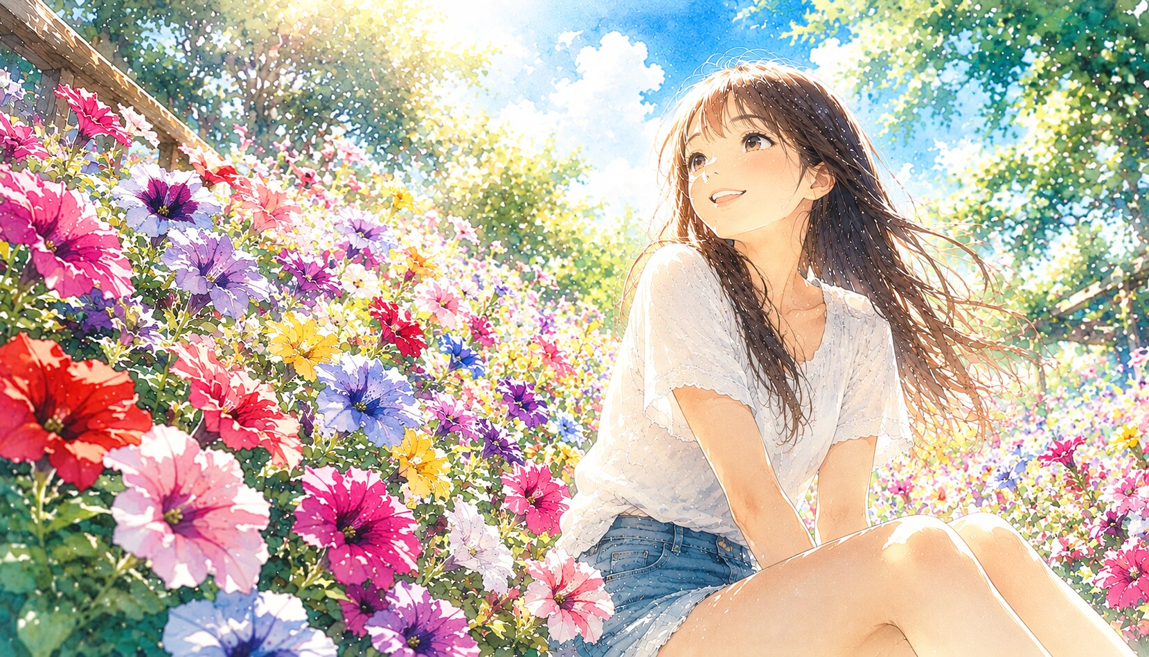 誕生花　0722 ペチュニア