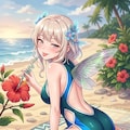 ハチドリ擬人化(エルフ) 4枚目