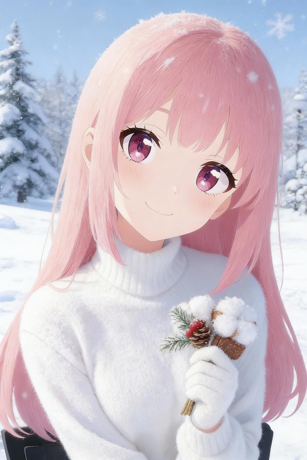 冬になりました(^^)