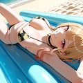 ビーチマット海夢ちゃん 2枚目