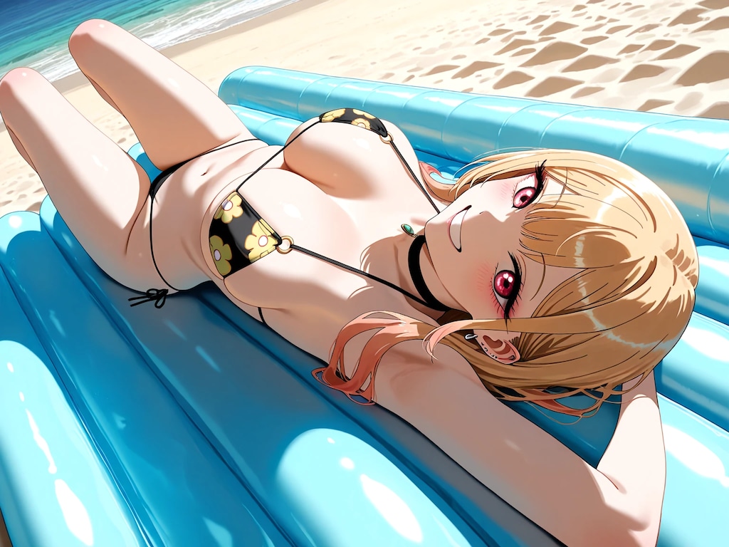 ビーチマット海夢ちゃん