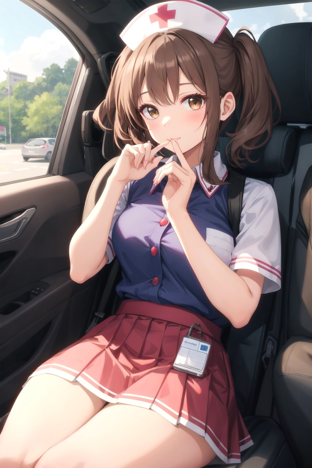 ツインテールと微笑み