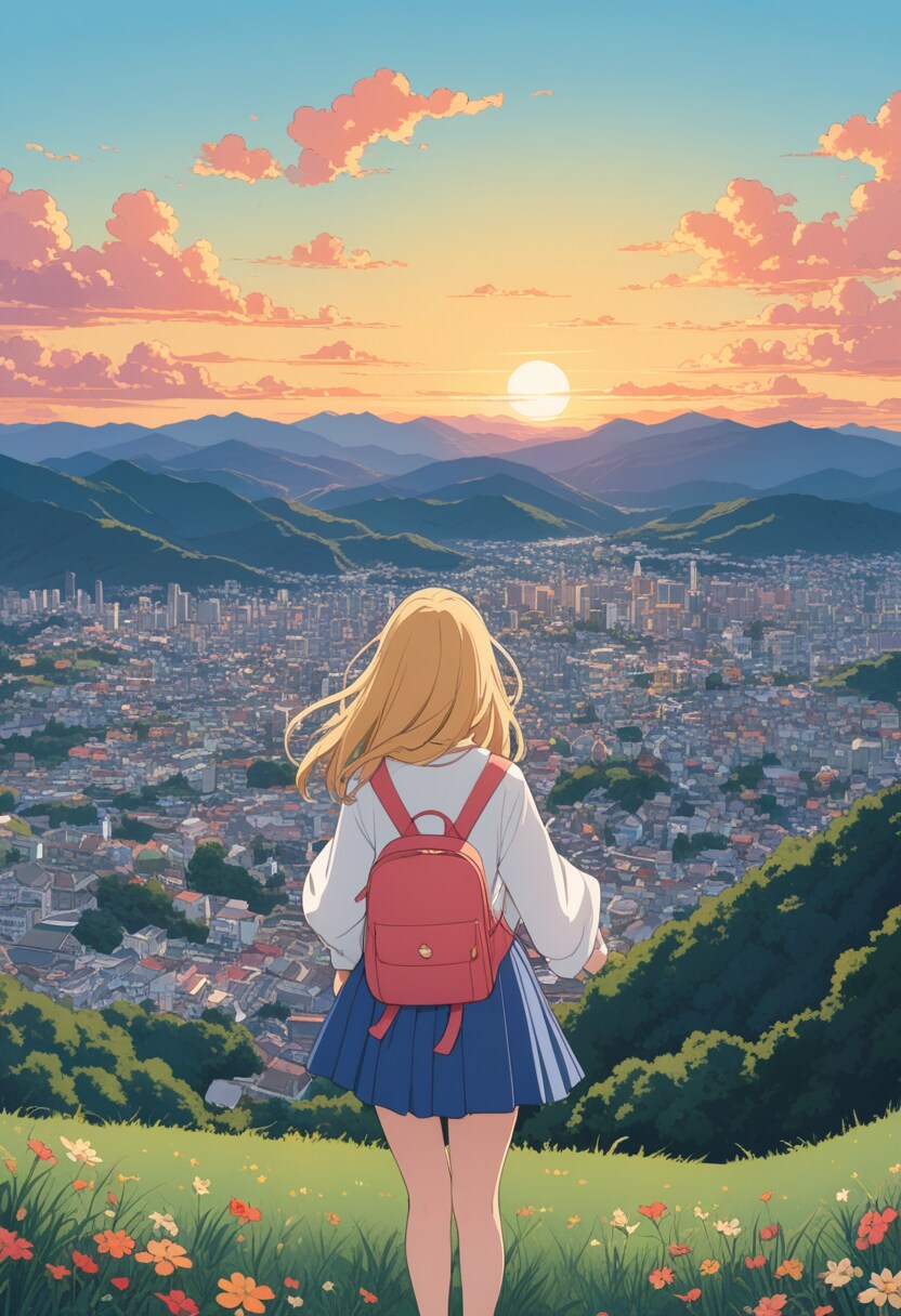 眺望絶佳(黄昏時)