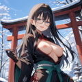 部長に新年のあいさつ #有圀舞 3枚目