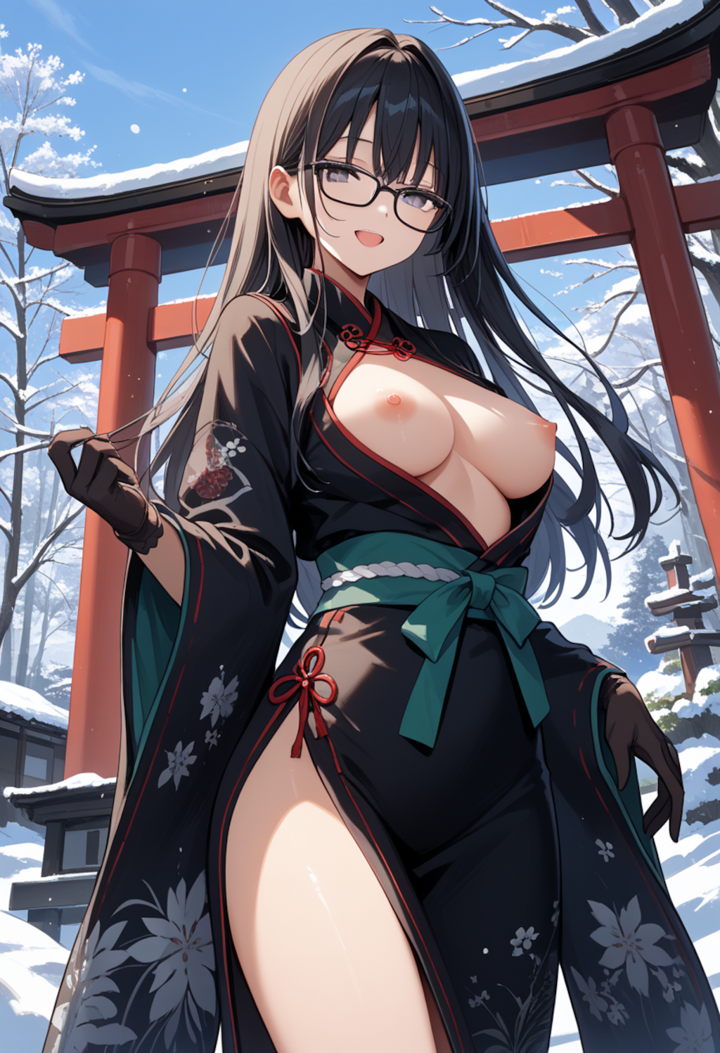 部長に新年のあいさつ #有圀舞