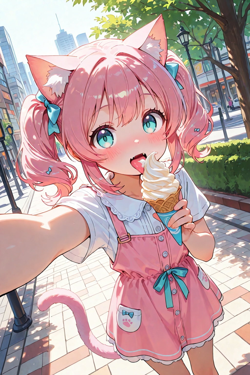 今日の猫耳ピンクちゃん