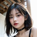 スリングショットとボンテージの掛け合わせでポロリ 2枚目