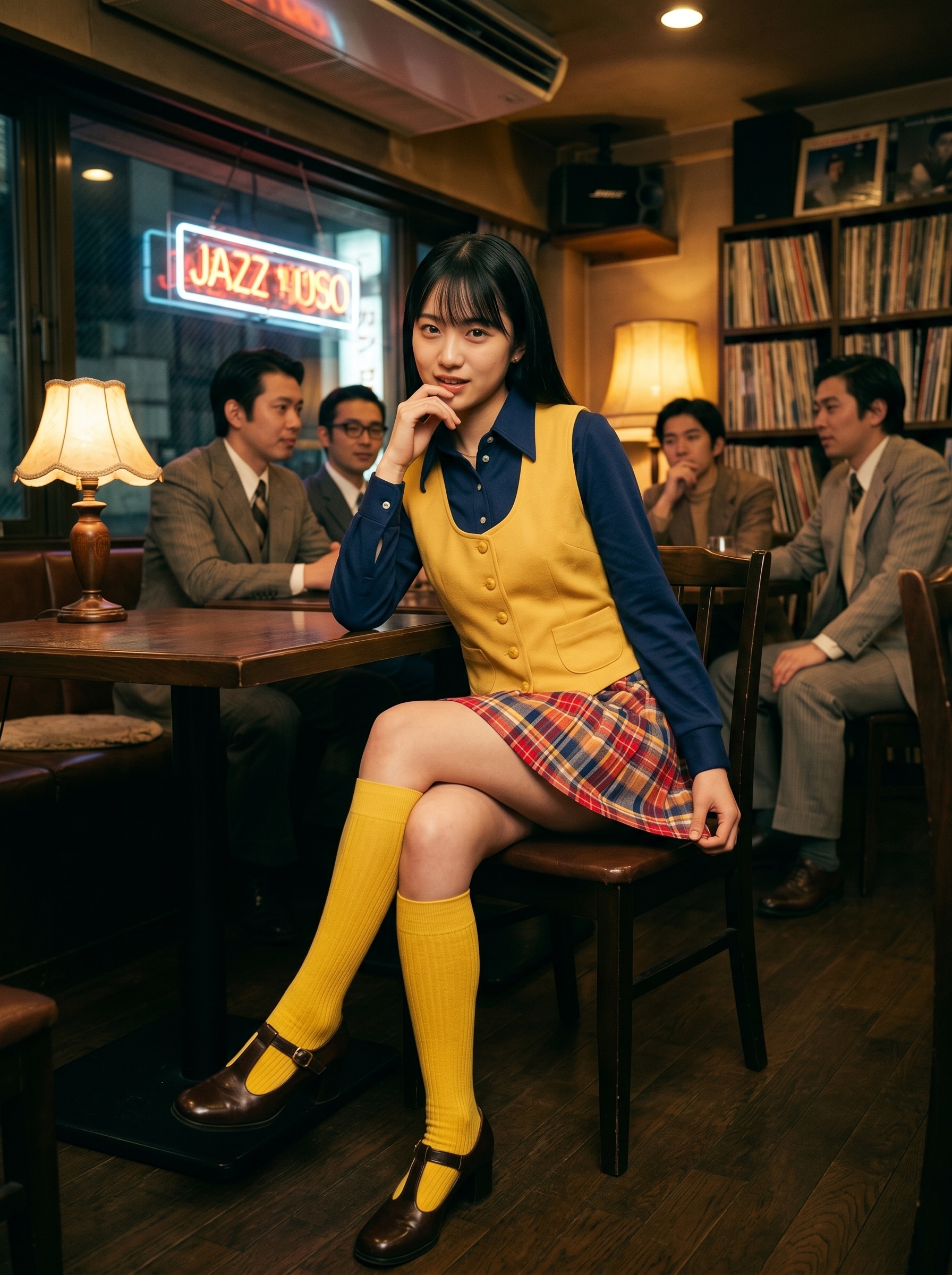 昭和レトロなミニスカ女子２