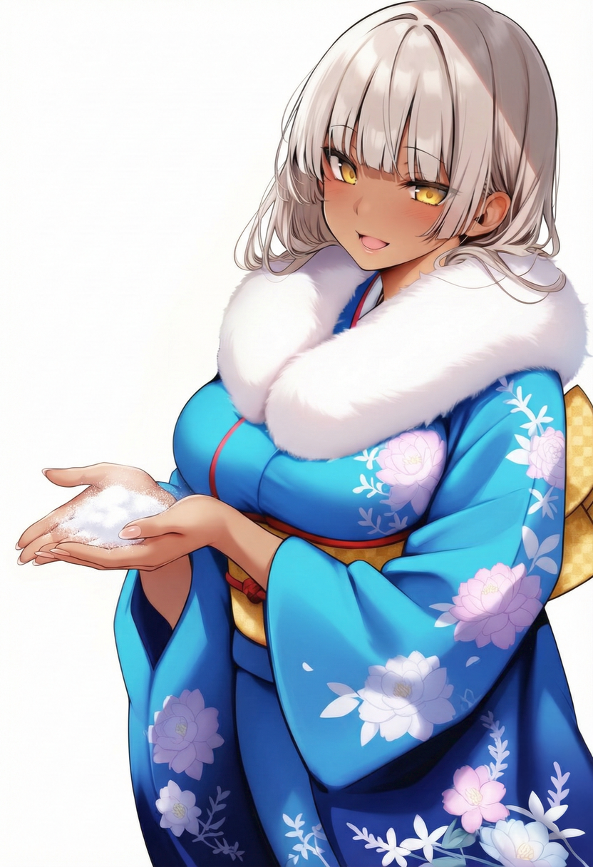 雪だね！