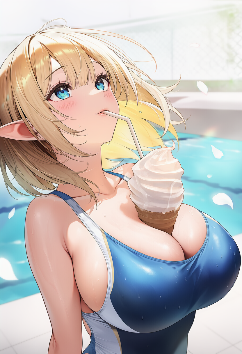 胸のスイーツ
