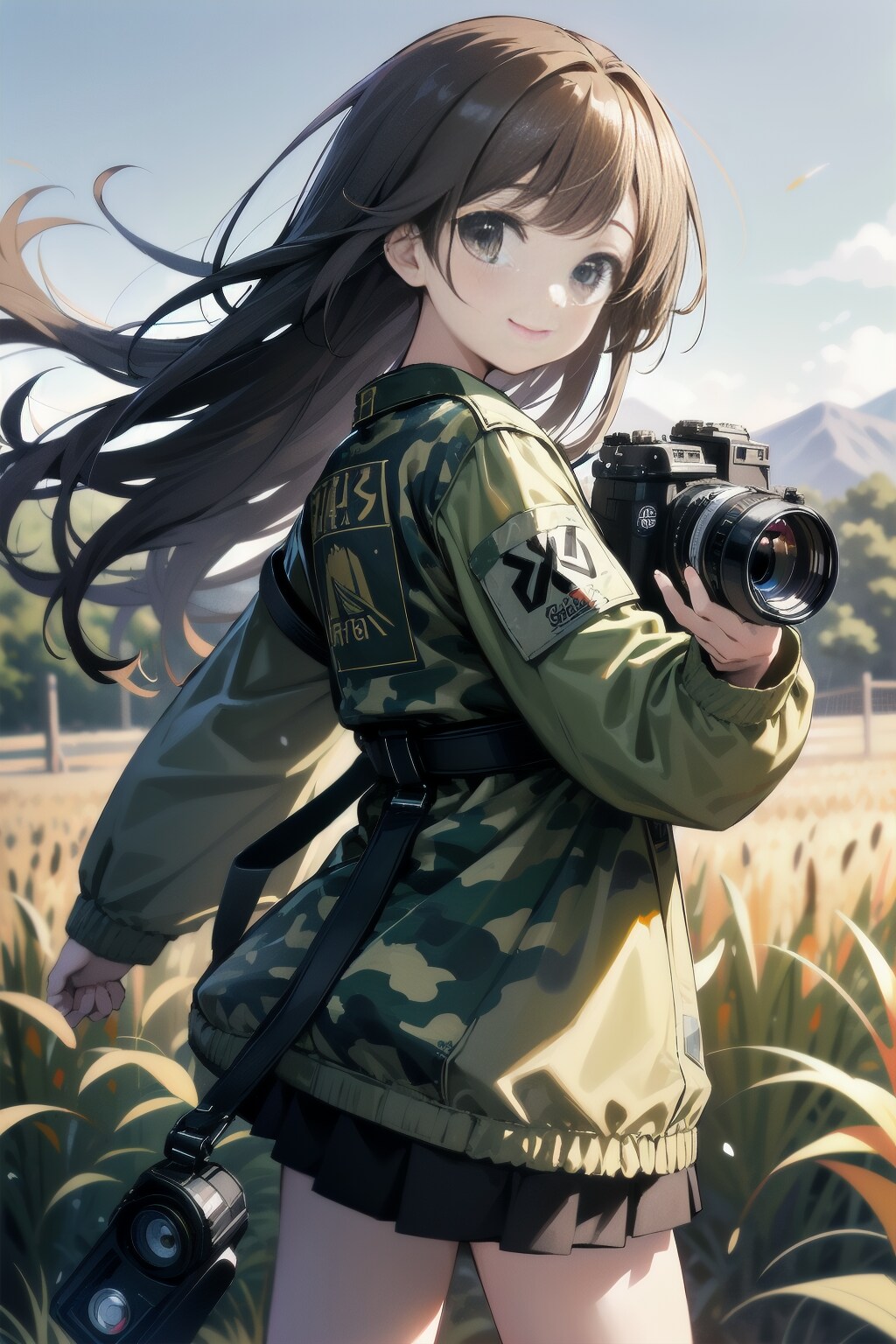 カメラ女子
