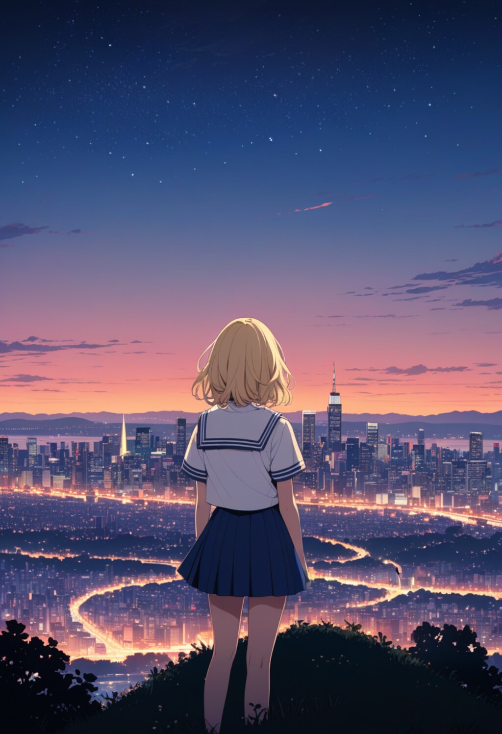 眺望絶佳(黄昏時)