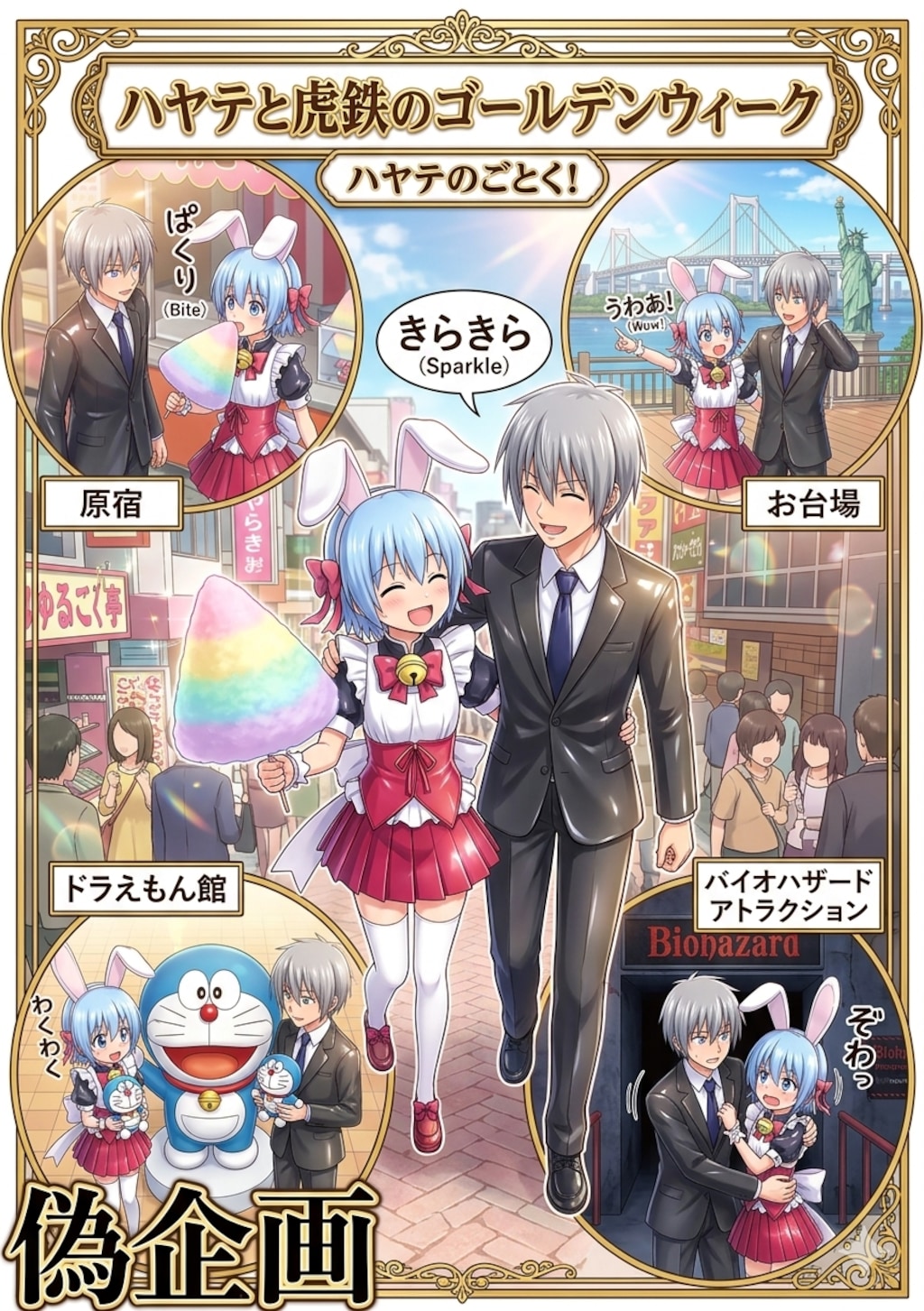 ハヤテと虎鉄のゴールデンウィーク