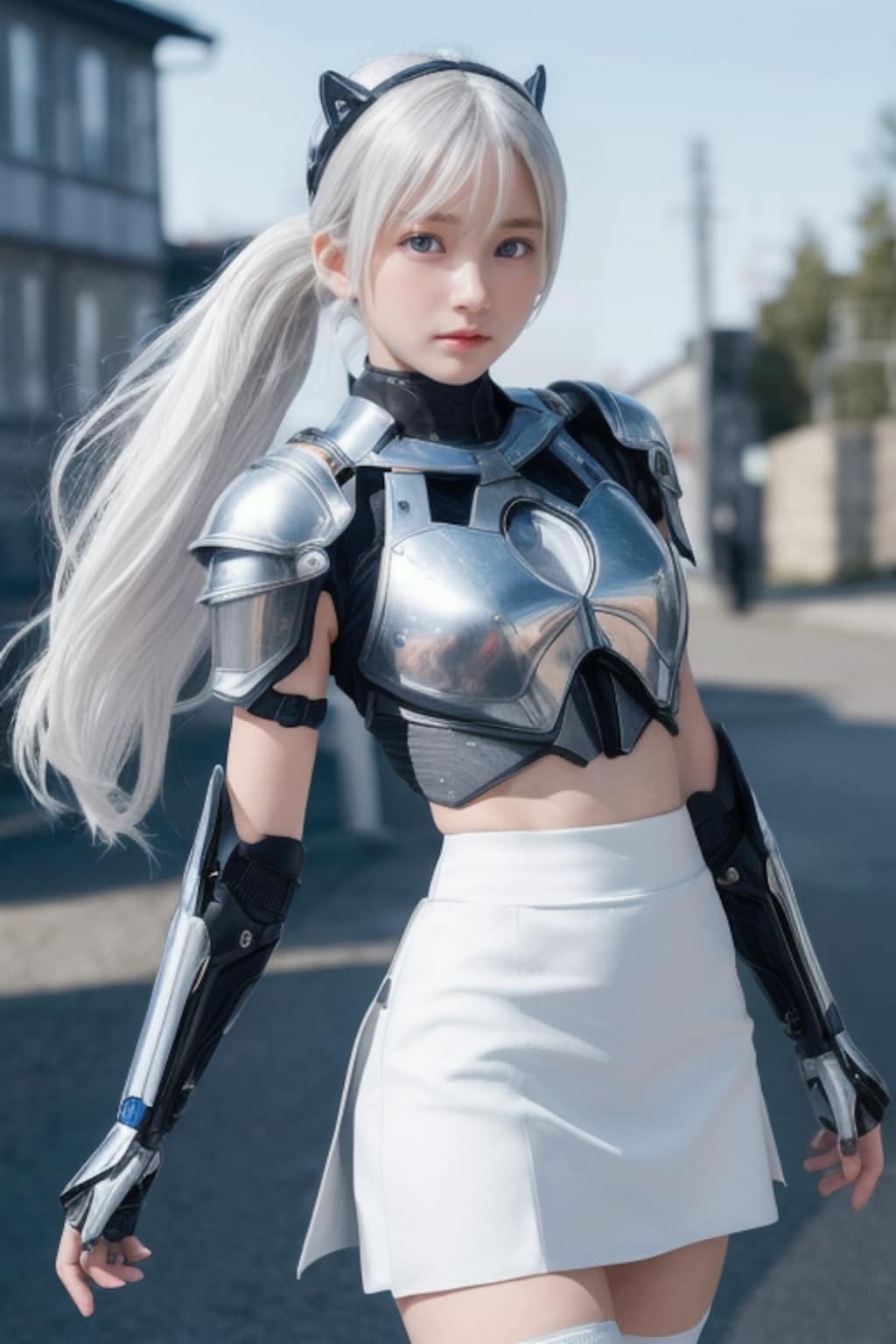 新しい鎧のおぱ戦士