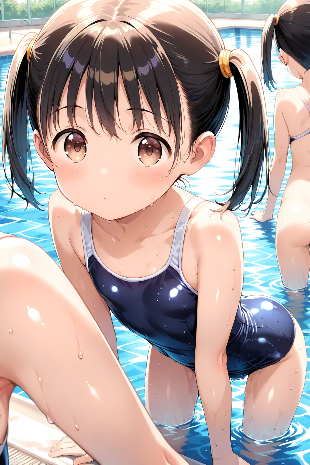 スク水美少女