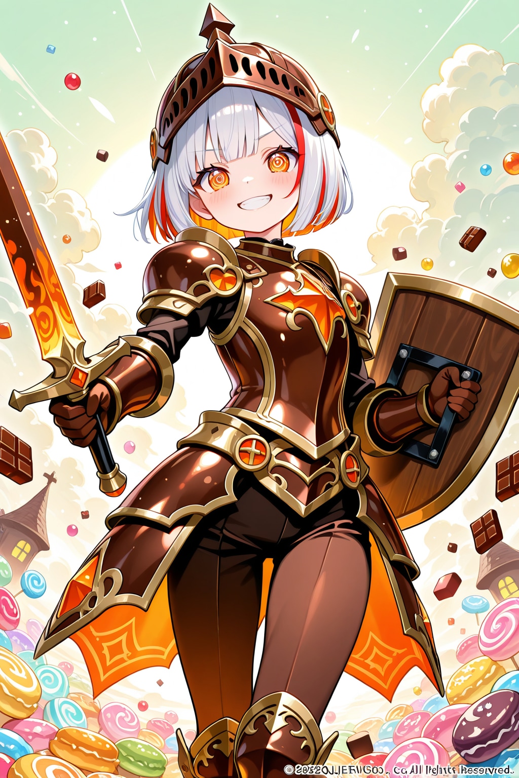 お菓子の国の騎士 | の人気AIイラスト・グラビア