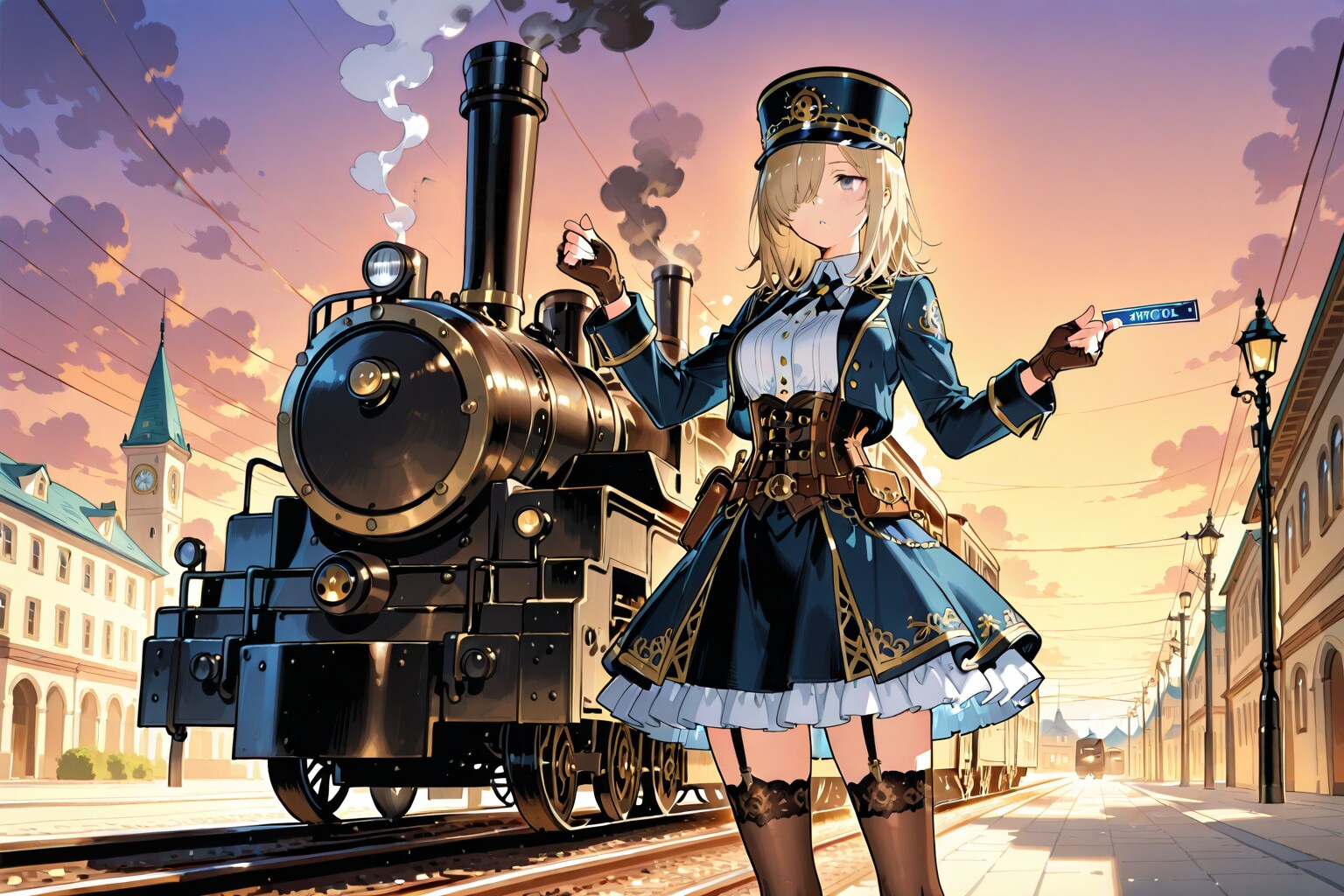 今日は車掌さんのコスです💕