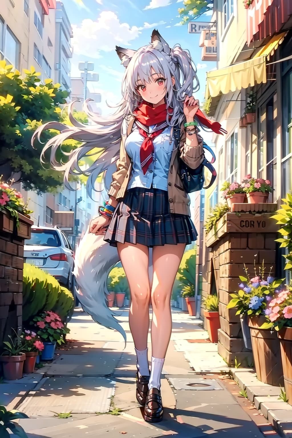 今から学校へ