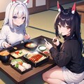 架空ウマ娘たちの年越し 2枚目