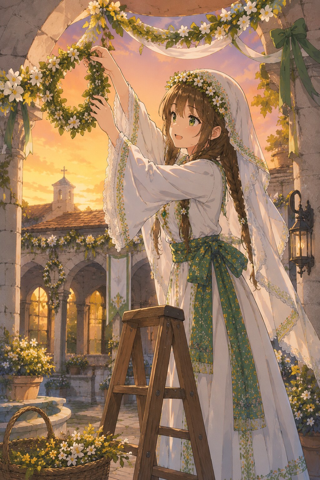 花の巫女見習い