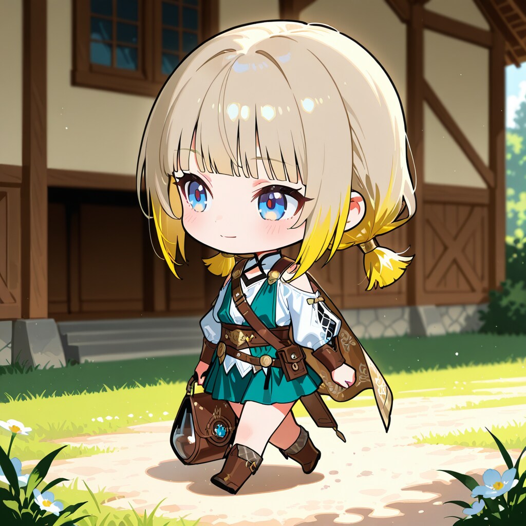 冒険中に村に立ち寄り (みんと) | の人気AIイラスト・グラビア