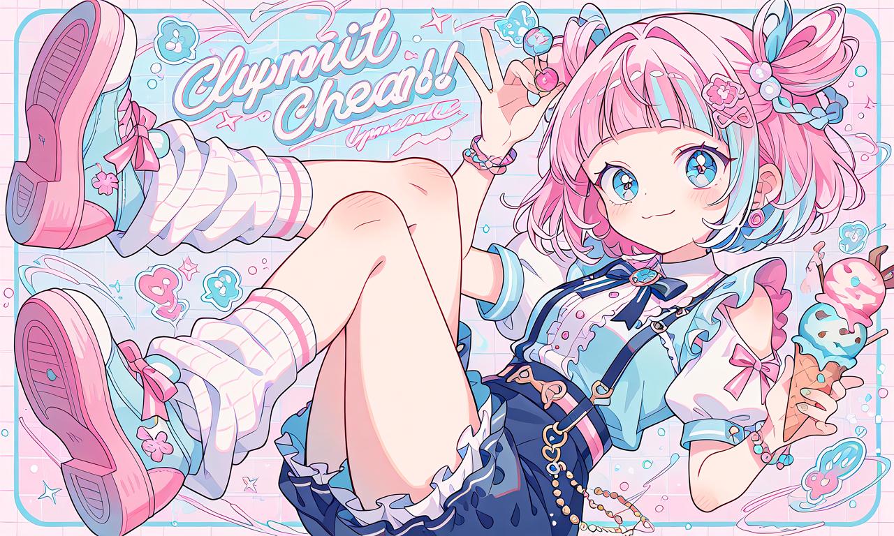 ‪🍦‬🩷️🩵𓂃 𓈒𓏸◌ | の人気AIイラスト・グラビア