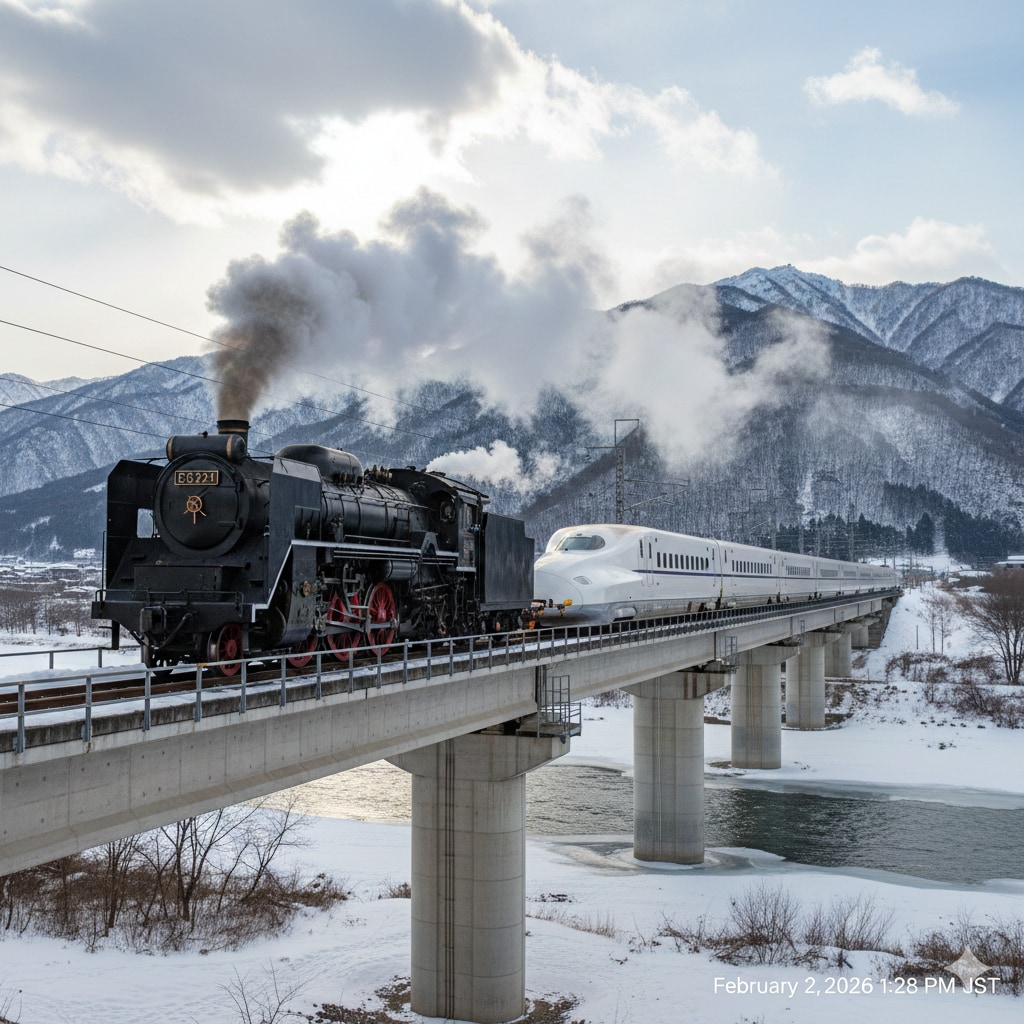 時を連結する列車