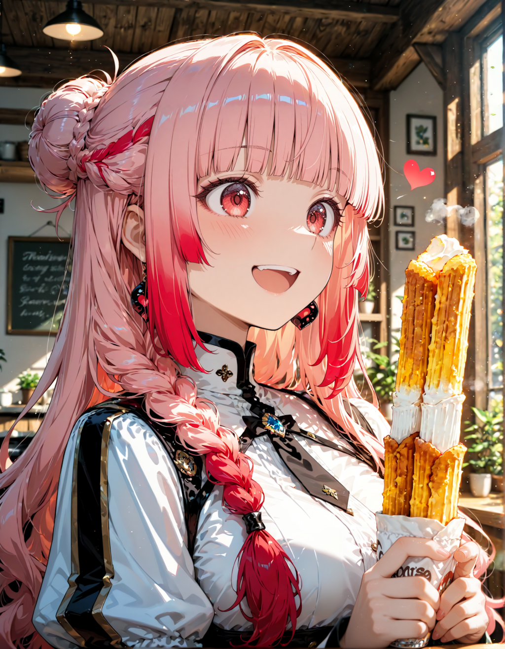 私はchurroを注文しました
