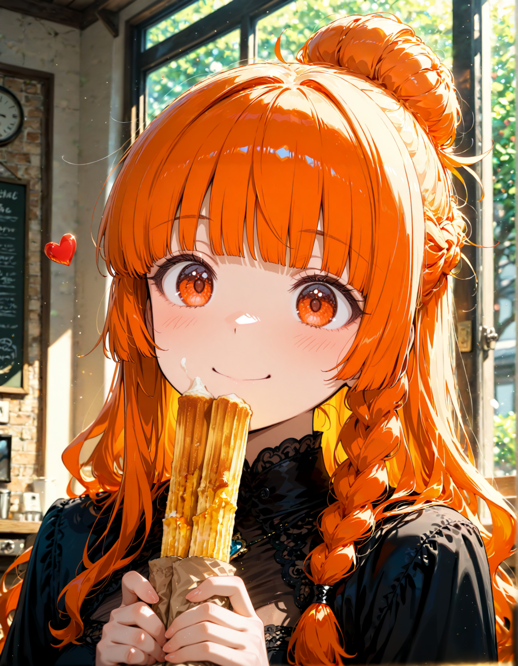 私はchurroを注文しました