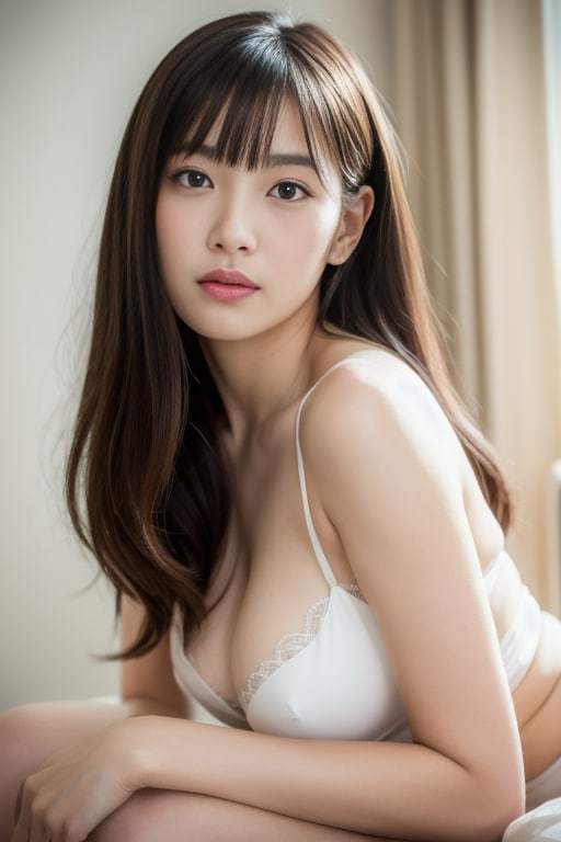下着姿のお姉さん