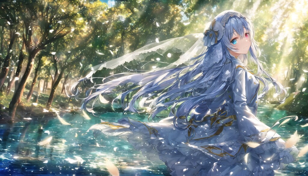 木漏れ日の中で