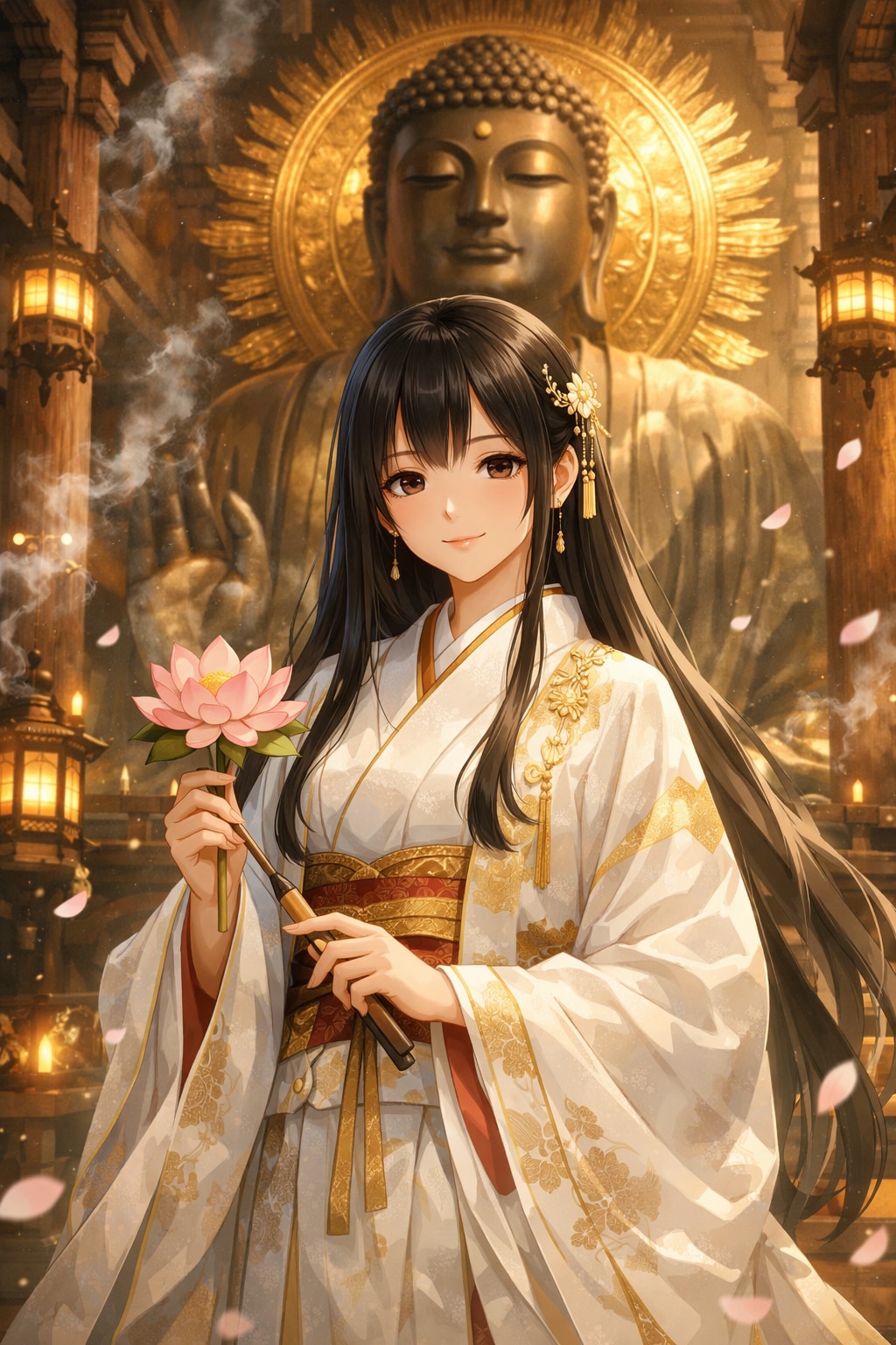 4月9日は大仏の日（大仏開眼の日）と聞いて… | の人気AIイラスト・グラビア