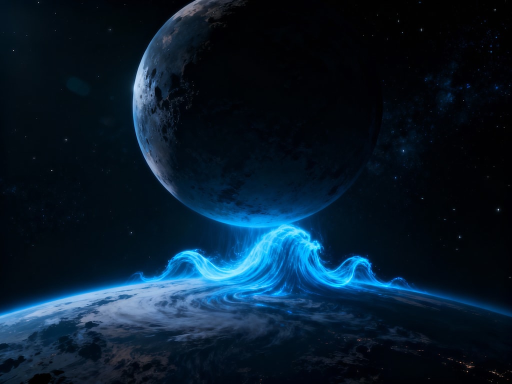 重力干渉の影響？