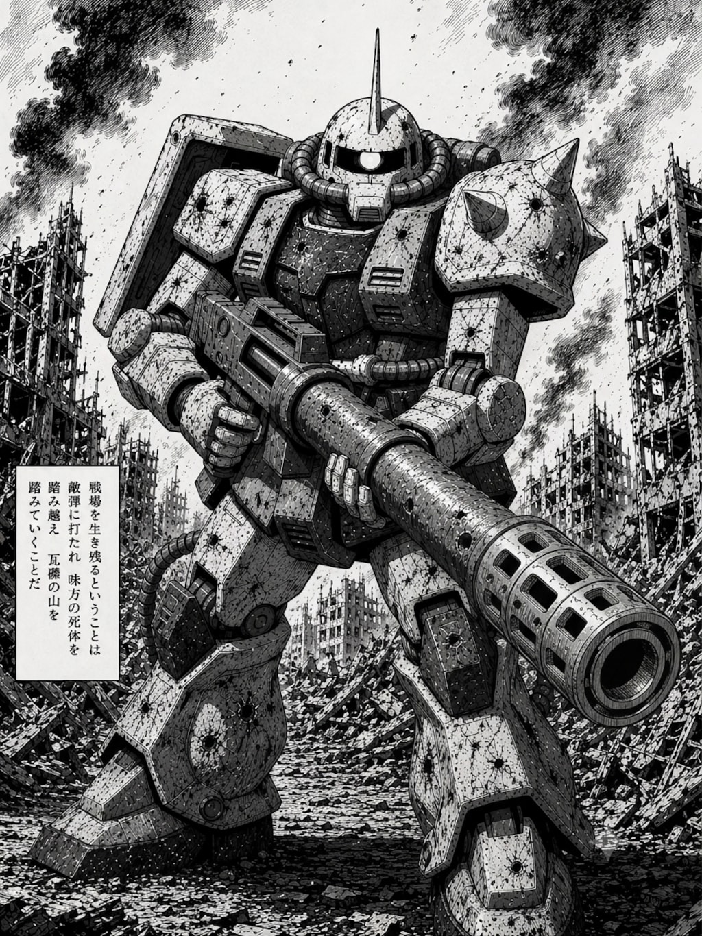 四つの貌 ザクII ～設定画、アニメ、漫画、そして劇画