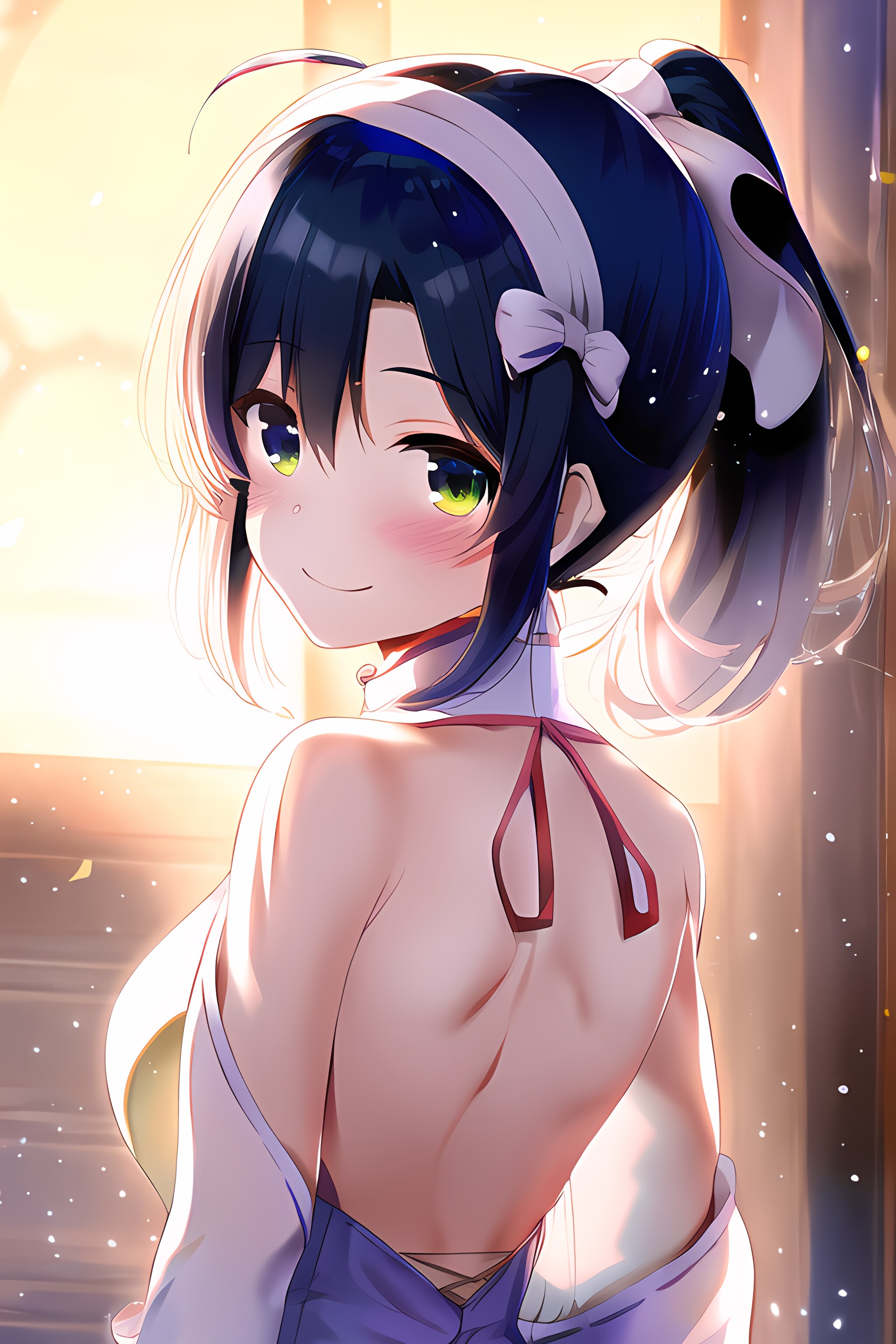 ふりむけばそこに(/ω＼)