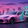 初音ミクとGR86 3枚目