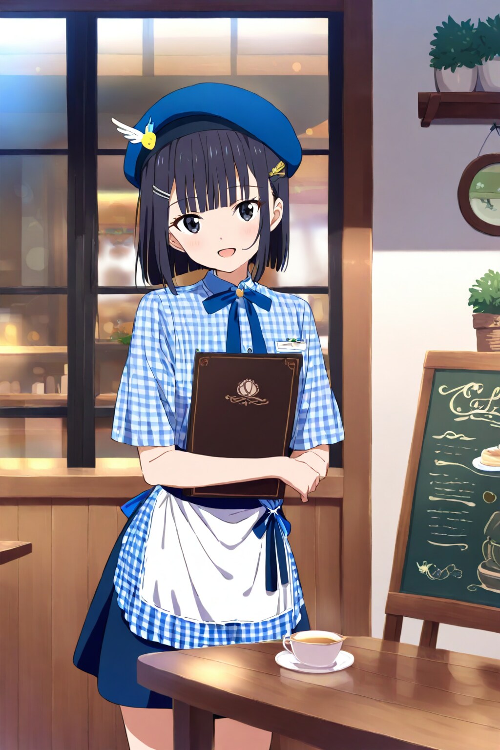 妹ちゃん✨カフェへようこそ‼️🥰☕️✨４１ | の人気AIイラスト・グラビア