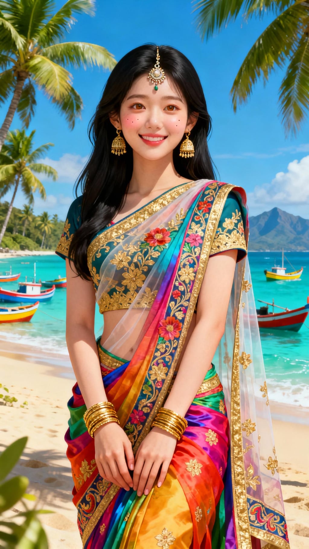 サリー/トリニダード・トバゴの民族衣装