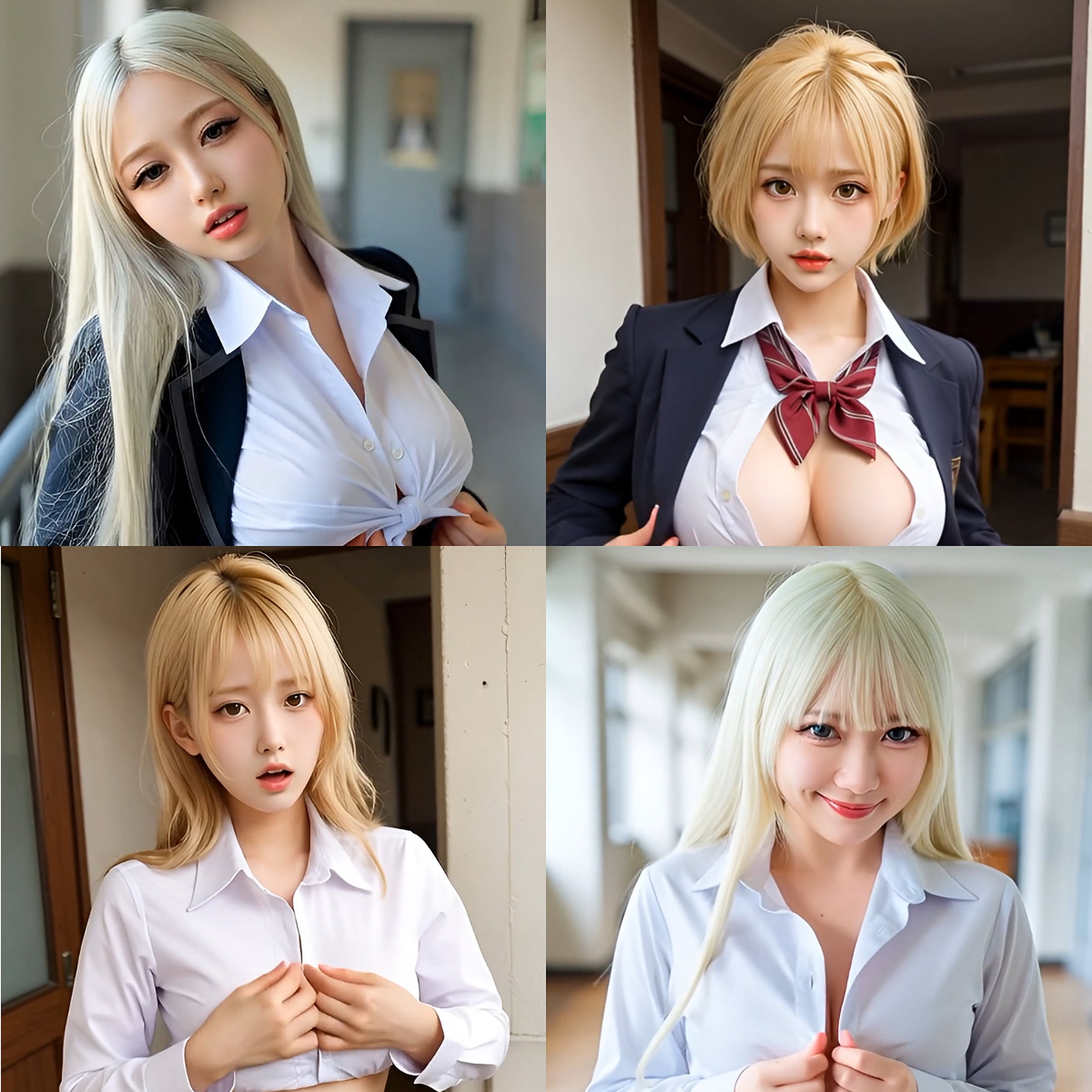 【R15版004】ギャル高生シリーズコレクションCO001　Model №003 017 018 034