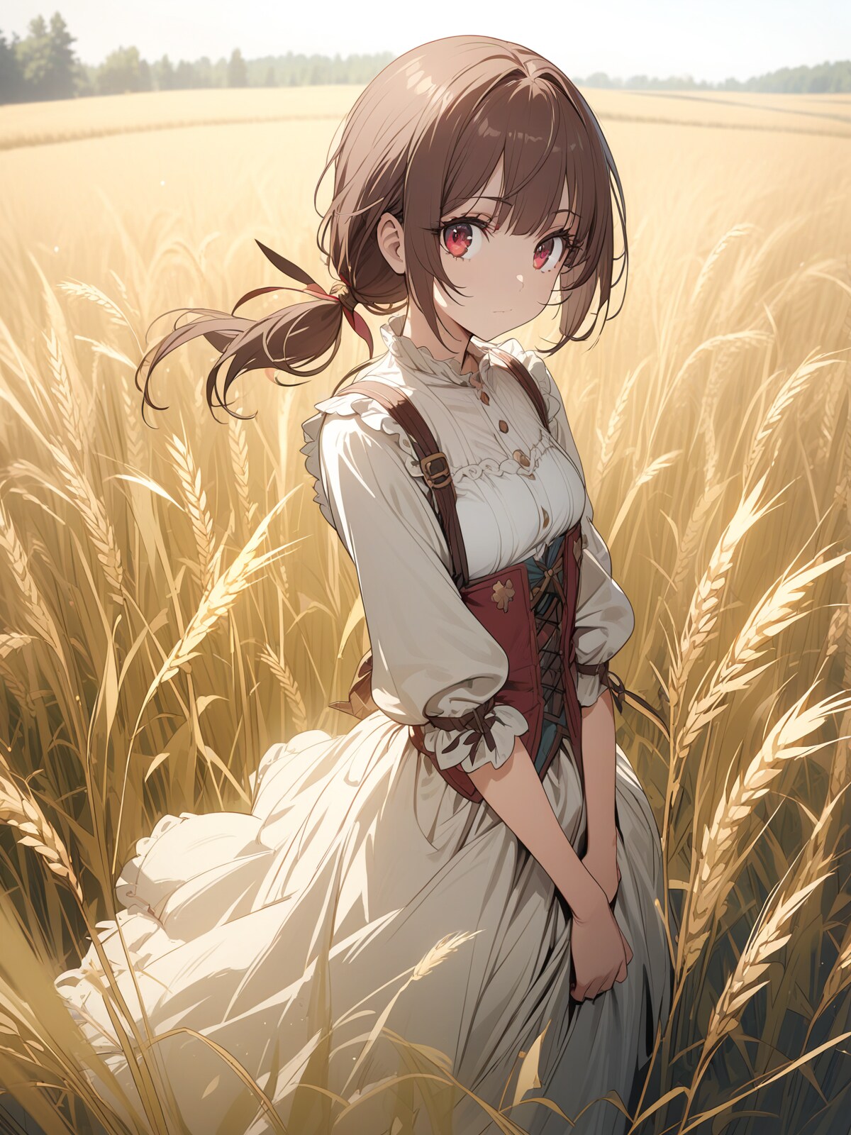 麦の収穫