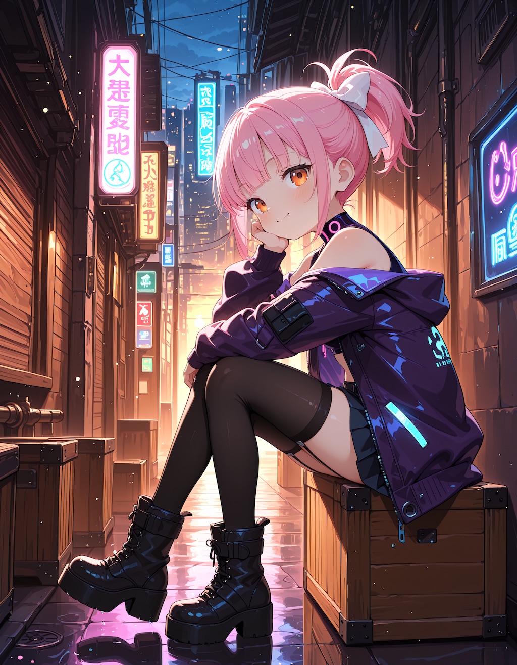 夜の路地裏