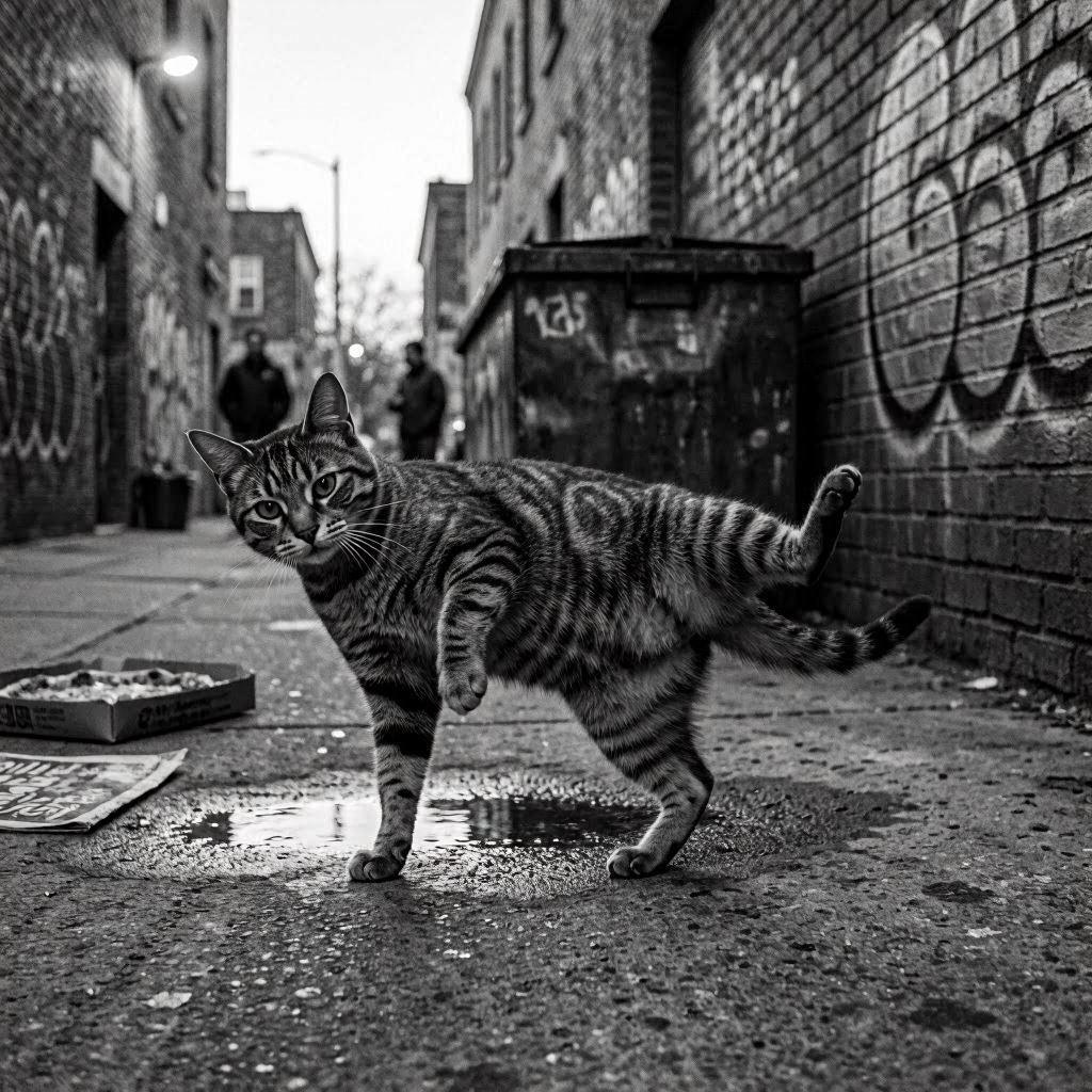 ナフサ不足の猫