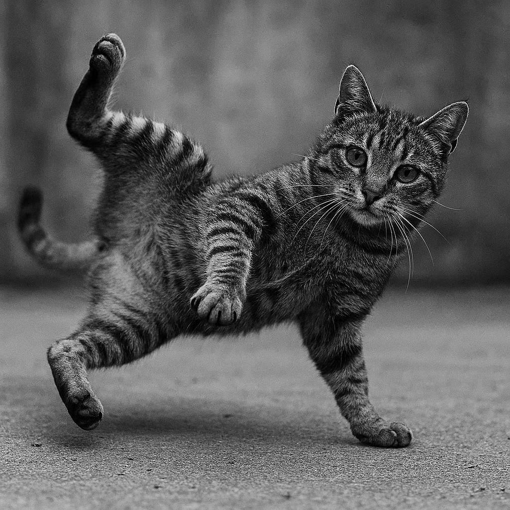 ナフサ不足の猫
