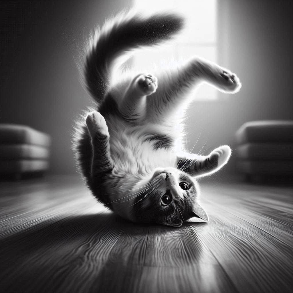ナフサ不足の猫